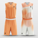 Cikers Sports Setting Sun - Customized Reversible Sublimated Basketball Set