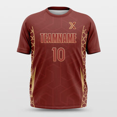 Cikers Sports Shirts Brown / S Dragon - Customized Short Sleeve Jersey Loose Shoulder