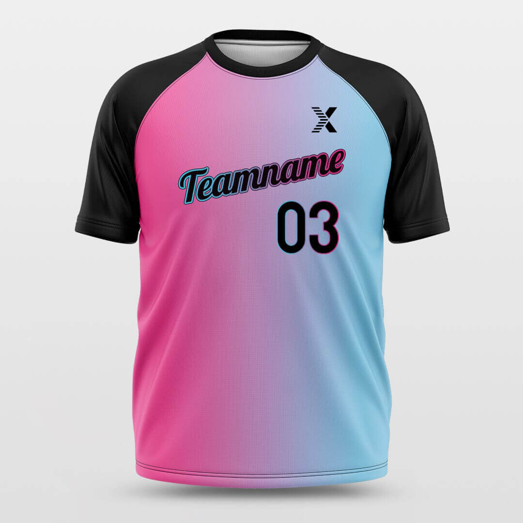 Cikers Sports Shirts Setting Sun - Customized Short Sleeve Jersey Loose Shoulder