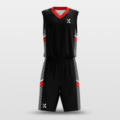 Cikers Sports Silhouette - Customized Kid's Sublimated Basketball Set