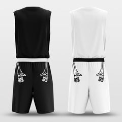 Cikers Sports Skeleton - Customized Reversible Sublimated Basketball Uniforms