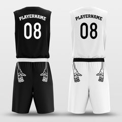 Cikers Sports Skeleton - Customized Reversible Sublimated Basketball Uniforms