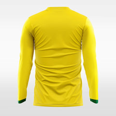Cikers Sports Soccer Jersey Affirmative - Customized Men's Sublimated Long Sleeve Soccer Jersey