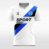 Cikers Sports Soccer Jersey Blue Ribbon - Custom Soccer Jersey for Men Sublimation