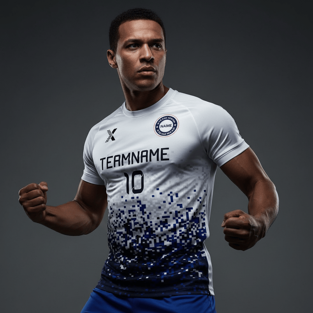 Cikers Sports Soccer Jersey Broken - Customized Men's Sublimated Soccer Jersey