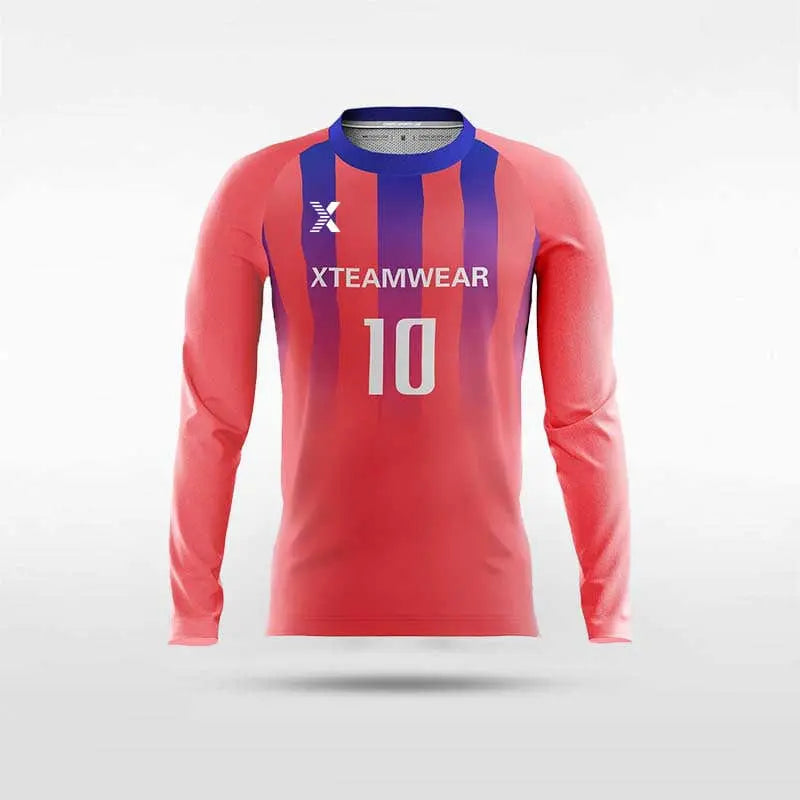 Cikers Sports Soccer Jersey Classics 2 - Customized Men's Sublimated Long Sleeve Soccer Jersey