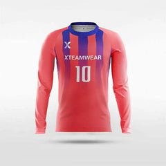 Cikers Sports Soccer Jersey Classics 2 - Customized Men's Sublimated Long Sleeve Soccer Jersey