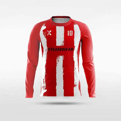 Cikers Sports Soccer Jersey Classics Ⅰ - Customized Men's Sublimated Long Sleeve Soccer Jersey
