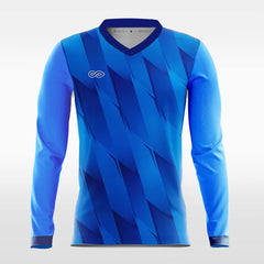 Cikers Sports Soccer Jersey Connection - Customized Men's Sublimated Long Sleeve Soccer Jersey