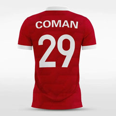 Cikers Sports Soccer Jersey Die Roten - Customized Men's Sublimated Soccer Jersey