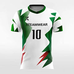 Cikers Sports Soccer Jersey Light And Shadow - Customized Men's Sublimated Soccer Jersey
