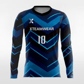 Cikers Sports Soccer Jersey Limited Secret Ⅱ - Customized Kids Sublimated Long Sleeve Soccer Jersey