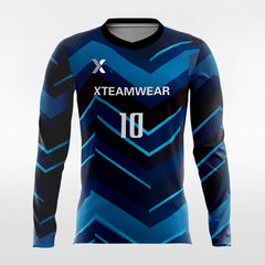 Cikers Sports Soccer Jersey Limited Secret Ⅱ - Customized Kids Sublimated Long Sleeve Soccer Jersey