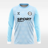 Cikers Sports Soccer Jersey Liqueur- Customized Men's Sublimated Long Sleeve Soccer Jersey