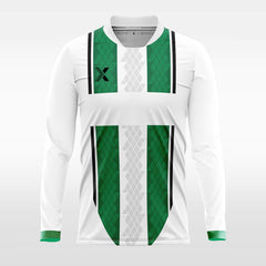 Cikers Sports Soccer Jersey Obliging- Customized Men's Sublimated Long Sleeve Soccer Jersey