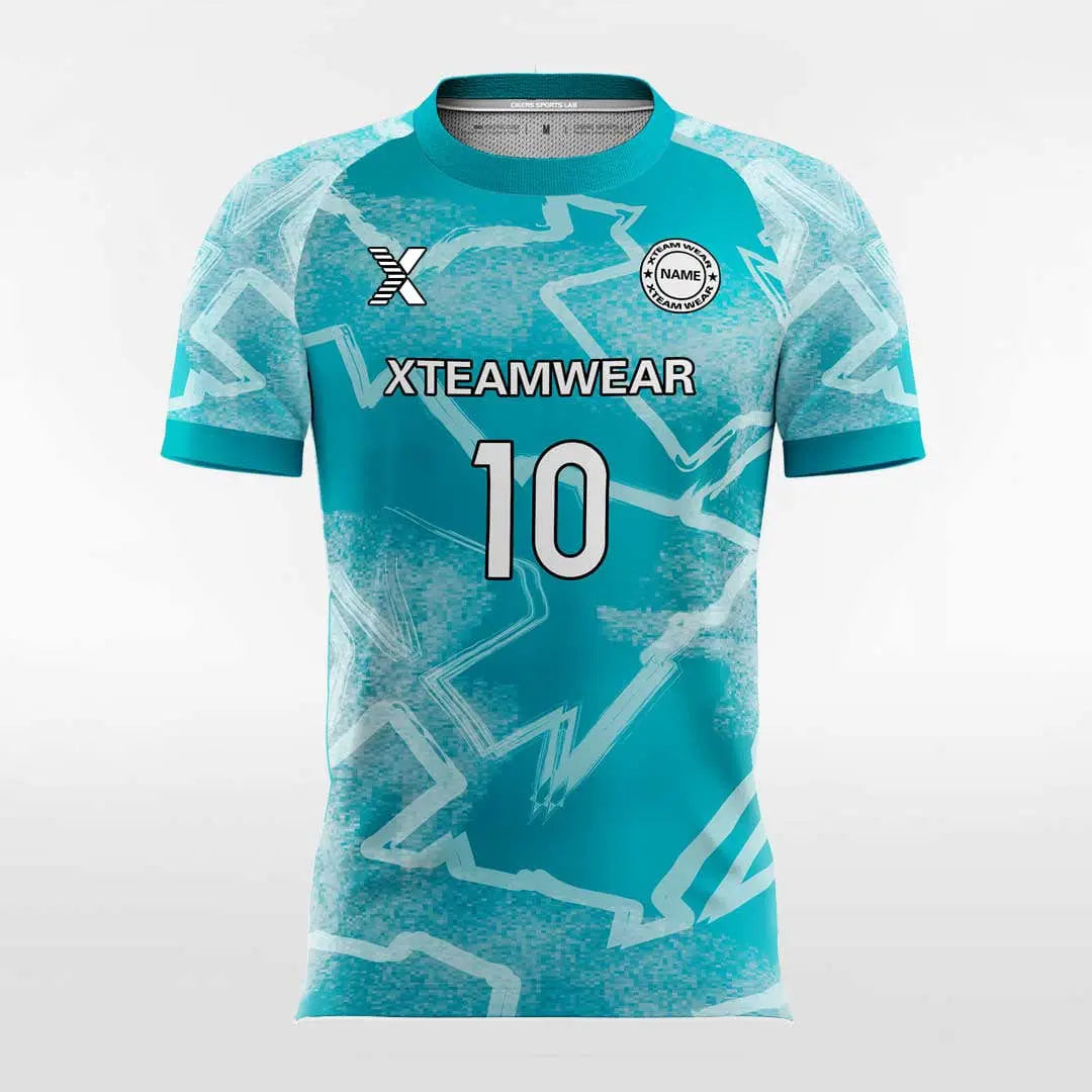 Cikers Sports Soccer Jersey Pop Camouflage 4 - Customized Men's Sublimated Soccer Jersey