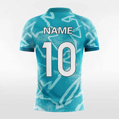 Cikers Sports Soccer Jersey Pop Camouflage 4 - Customized Men's Sublimated Soccer Jersey