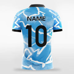 Cikers Sports Soccer Jersey Pop Camouflage 4 - Customized Men's Sublimated Soccer Jersey