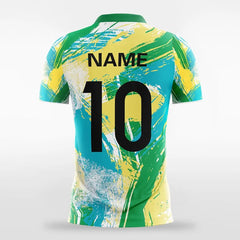 Cikers Sports Soccer Jersey Pop Camouflage V - Customized Men's Sublimated Soccer Jersey