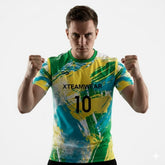 Cikers Sports Soccer Jersey Pop Camouflage V - Customized Men's Sublimated Soccer Jersey