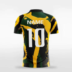Cikers Sports Soccer Jersey Pop Camouflage1 - Customized Men's Sublimated Soccer Jersey