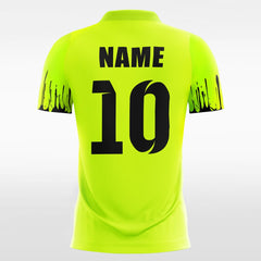 Cikers Sports Soccer Jersey Raindrop - Customized Men's Fluorescent Sublimated Soccer Jersey