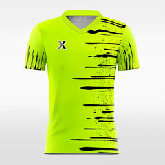 Cikers Sports Soccer Jersey Raindrop - Customized Men's Fluorescent Sublimated Soccer Jersey