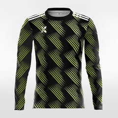 Cikers Sports Soccer Jersey Retro Ⅱ - Customized Men's Sublimated Long Sleeve Soccer Jersey