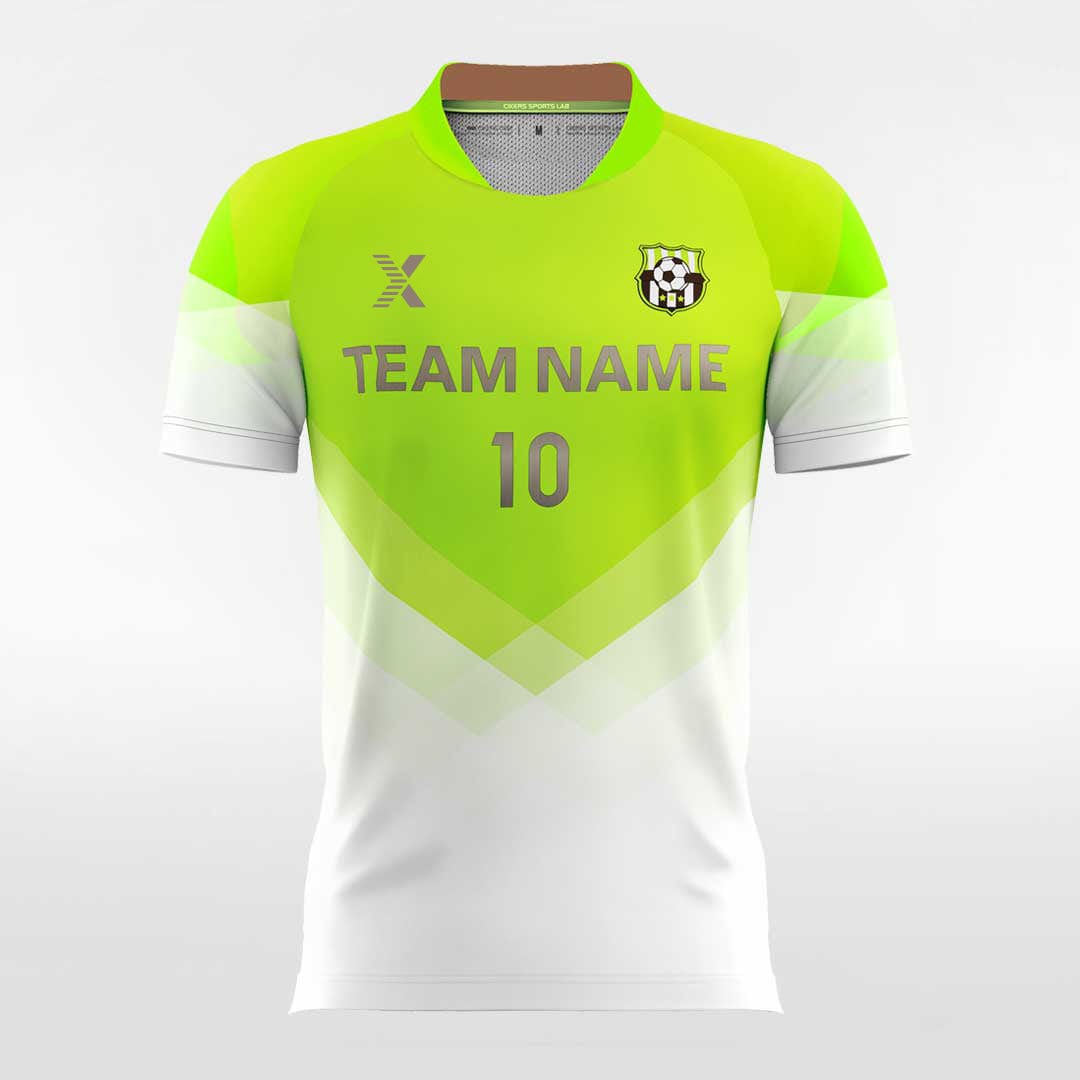 Cikers Sports Soccer Jersey Rocky Mountains - Customized Men's Fluorescent Sublimated Soccer Jersey