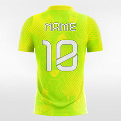 Cikers Sports Soccer Jersey Tiger - Customized Men's Fluorescent Sublimated Soccer Jersey