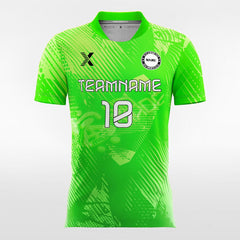 Cikers Sports Soccer Jersey Tiger - Customized Men's Fluorescent Sublimated Soccer Jersey