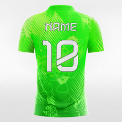 Cikers Sports Soccer Jersey Tiger - Customized Men's Fluorescent Sublimated Soccer Jersey
