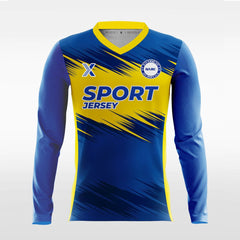 Cikers Sports Soccer Jersey Warm Light - Customized Men's Sublimated Long Sleeve Soccer Jersey