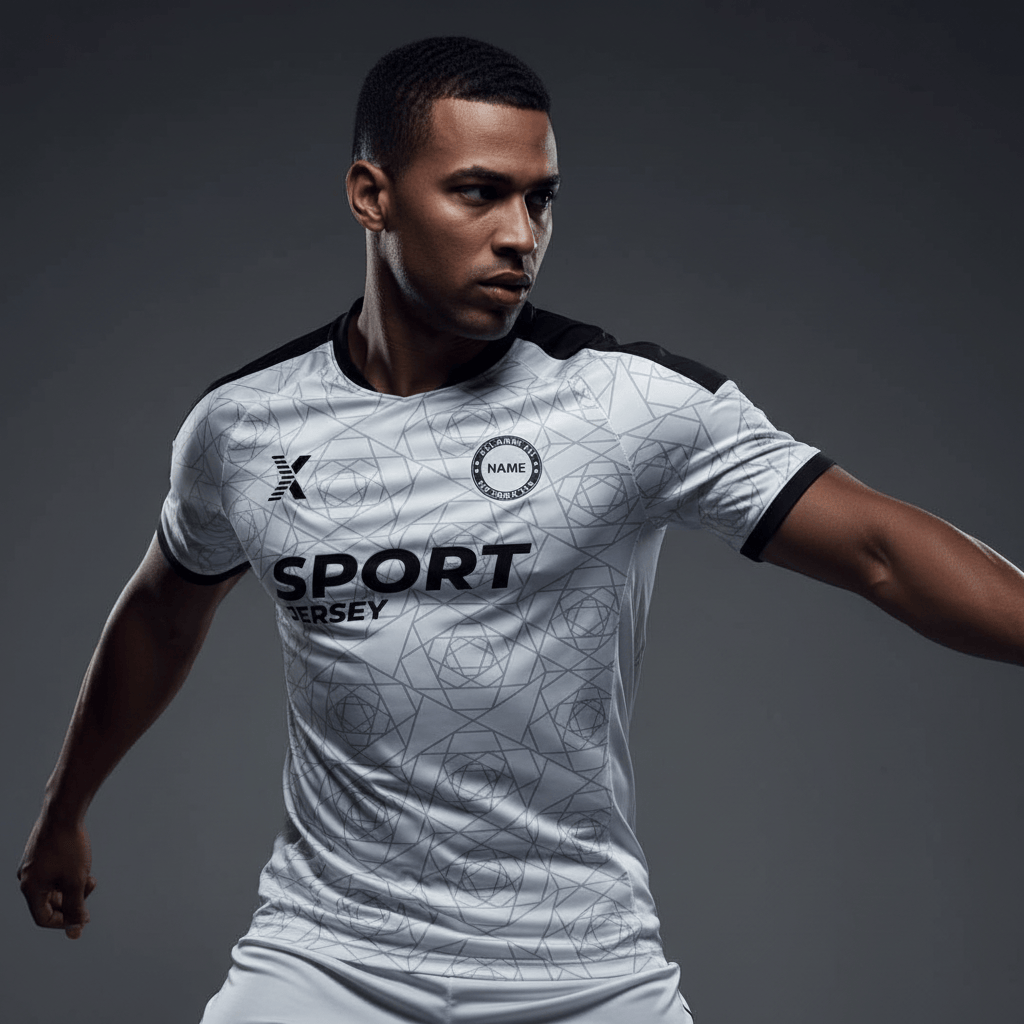 Cikers Sports Soccer Jersey White / S Almond - Custom Soccer Jersey for Men Sublimation