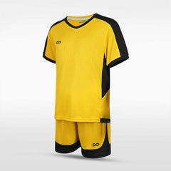 Cikers Sports Soccer Jersey Yellow / 120 Pure - Kid's Soccer Kit Style 4