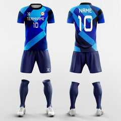Cikers Sports Soccer Uniforms Geometric Design - Custom Soccer Team Jerseys Kit Sublimated
