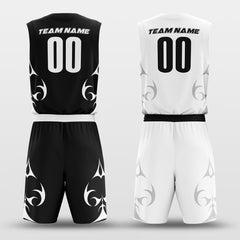 Cikers Sports Spades - Customized Reversible Sublimated Basketball Set