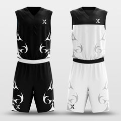 Cikers Sports Spades - Customized Reversible Sublimated Basketball Set