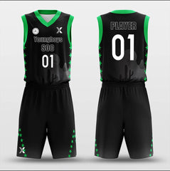 Cikers Sports Star Flare - Custom Sublimated Basketball Jersey Set