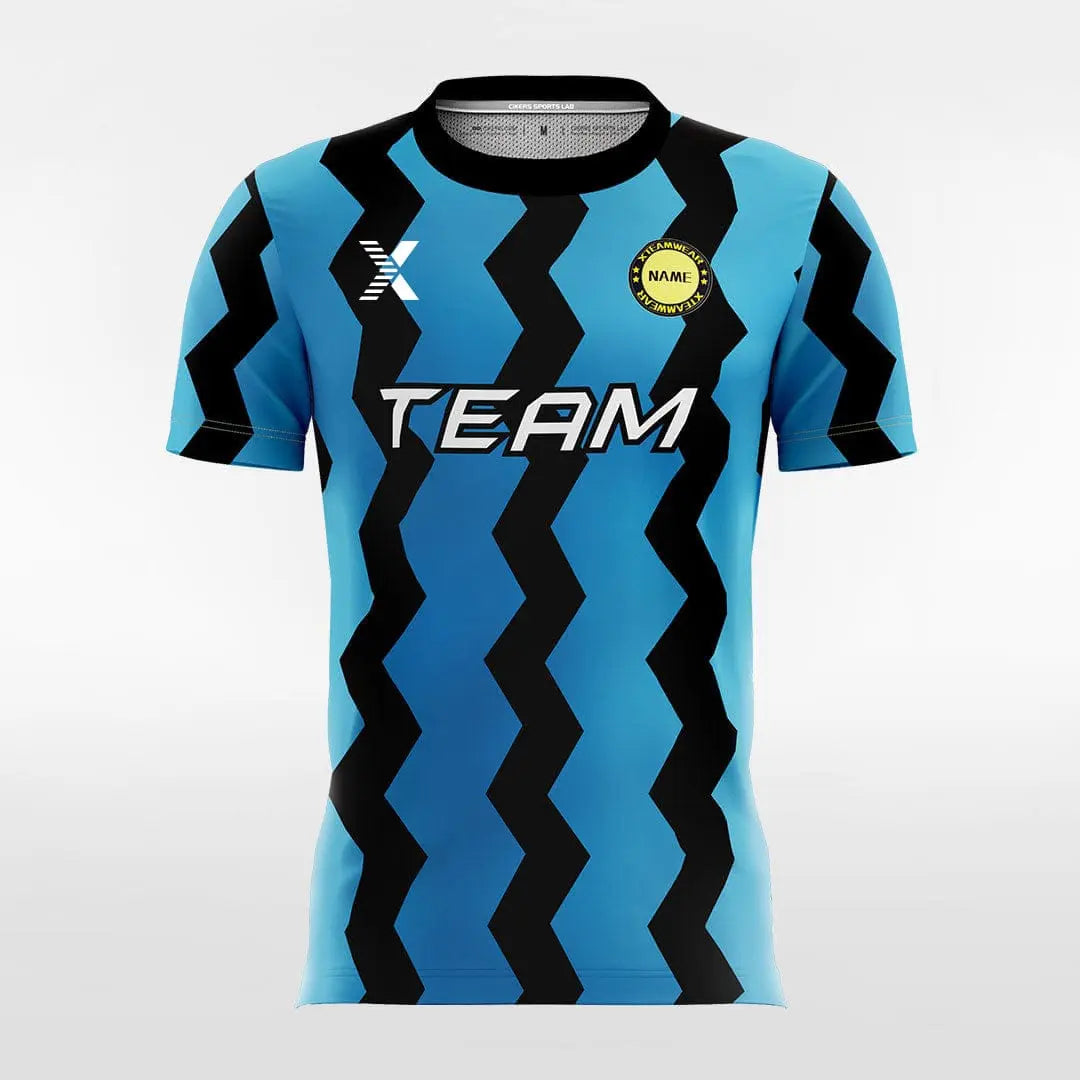 Cikers Sports Stripe - Customized Men's Sublimated Soccer Jersey