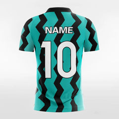 Cikers Sports Stripe - Customized Men's Sublimated Soccer Jersey