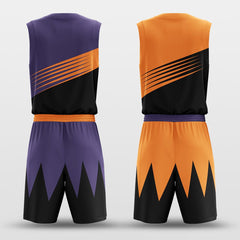 Cikers Sports Sun - Customized Reversible Sublimated Basketball Set