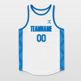Cikers Sports Tank Top Ice Crystals - Customized Basketball Jersey Top Design