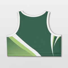 Cikers Sports Tank Top Thoughts of Love - Customized Women Crop Top Vest Loose Workout