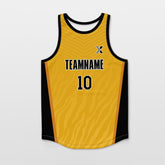 Cikers Sports Tank Top Yellow / S Animal Print - Customized Basketball Jersey Top Design