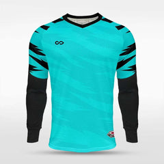 Cikers Sports Tiger Roar - Customized Adult Goalkeeper Long Sleeve Soccer Jersey