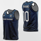 Cikers Sports Training Bibs Blue / L Retro Blue Geometric - Custom Training Bibs Sublimation Design