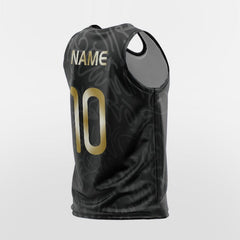 Cikers Sports Training Bibs Cool Black Paisley - Custom Training Bibs Design Sublimation