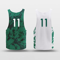 Cikers Sports Vest Ink Wash - Customized Reversible Quick Dry Basketball Jersey