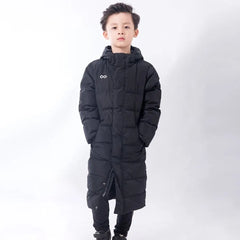 Cikers Sports Warm-Ups AI Kids Long Winter Puffer Jacket